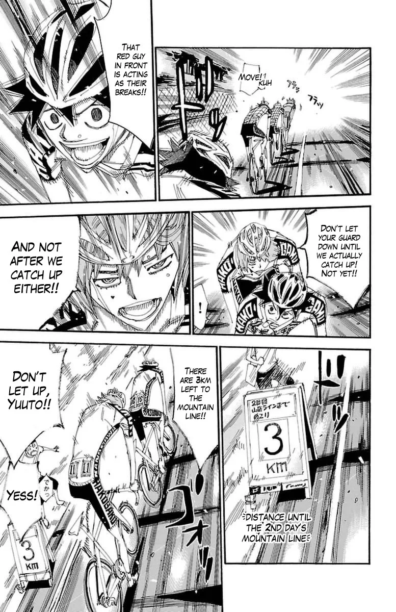 Yowamushi Pedal Chapter 398 page 8
