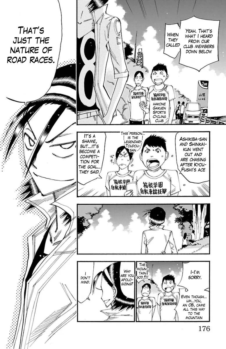 Yowamushi Pedal Chapter 398 page 4