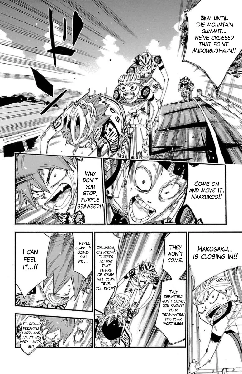 Yowamushi Pedal Chapter 398 page 9