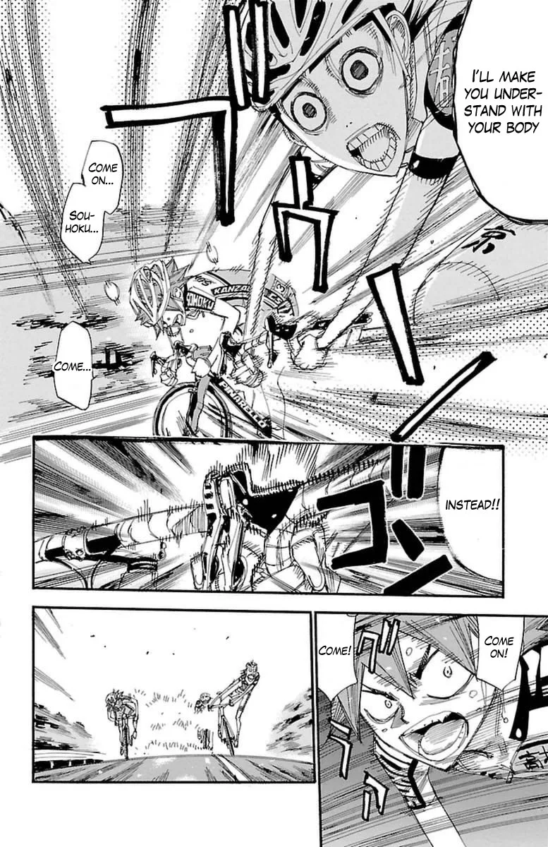 Yowamushi Pedal Chapter 398 page 11