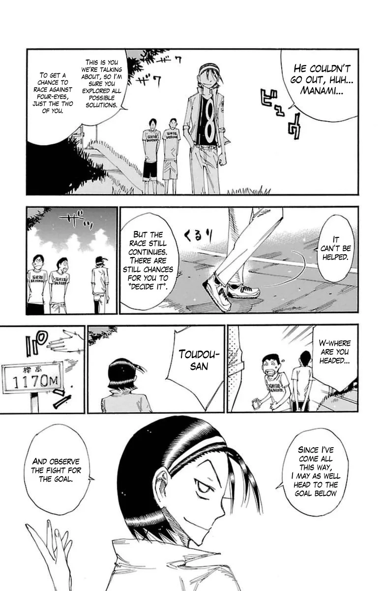Yowamushi Pedal Chapter 398 page 5