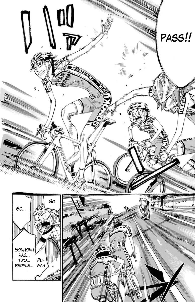 Yowamushi Pedal Chapter 398 page 19