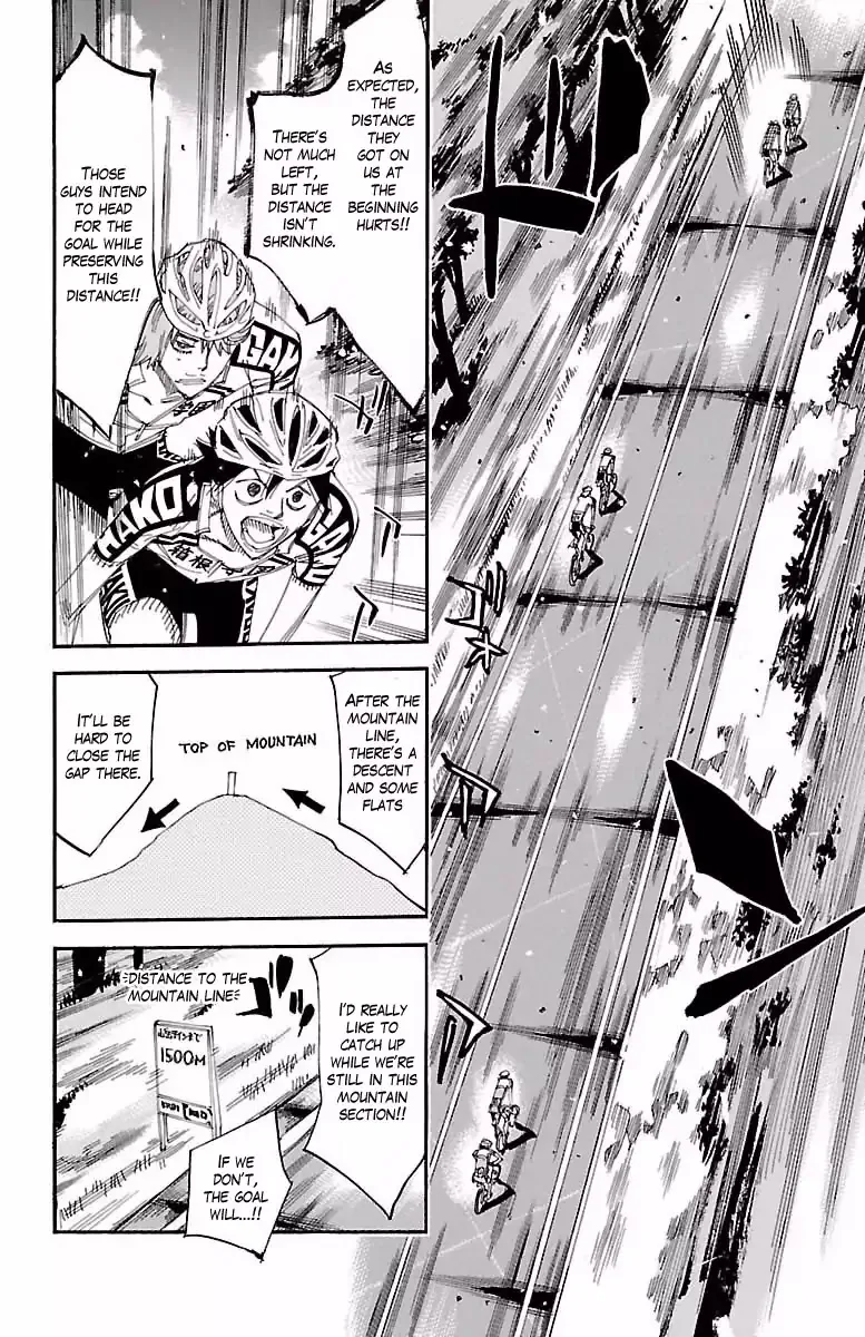 Yowamushi Pedal Chapter 399 page 12