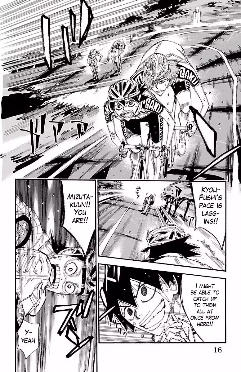 Yowamushi Pedal Chapter 399 page 8