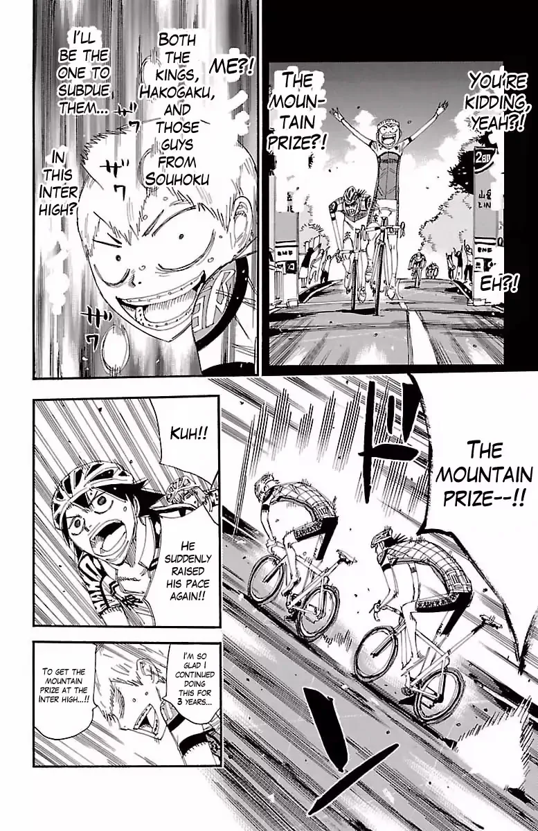 Yowamushi Pedal Chapter 399 page 10
