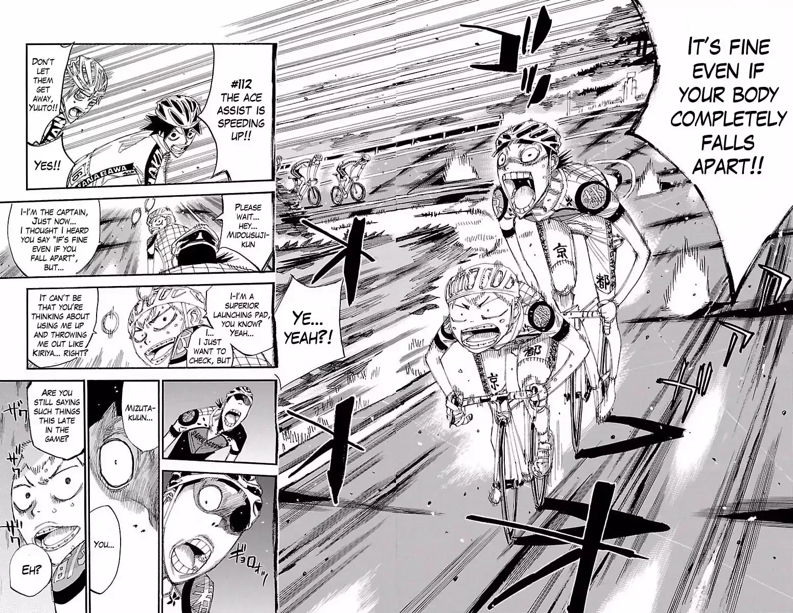 Yowamushi Pedal Chapter 399 page 7