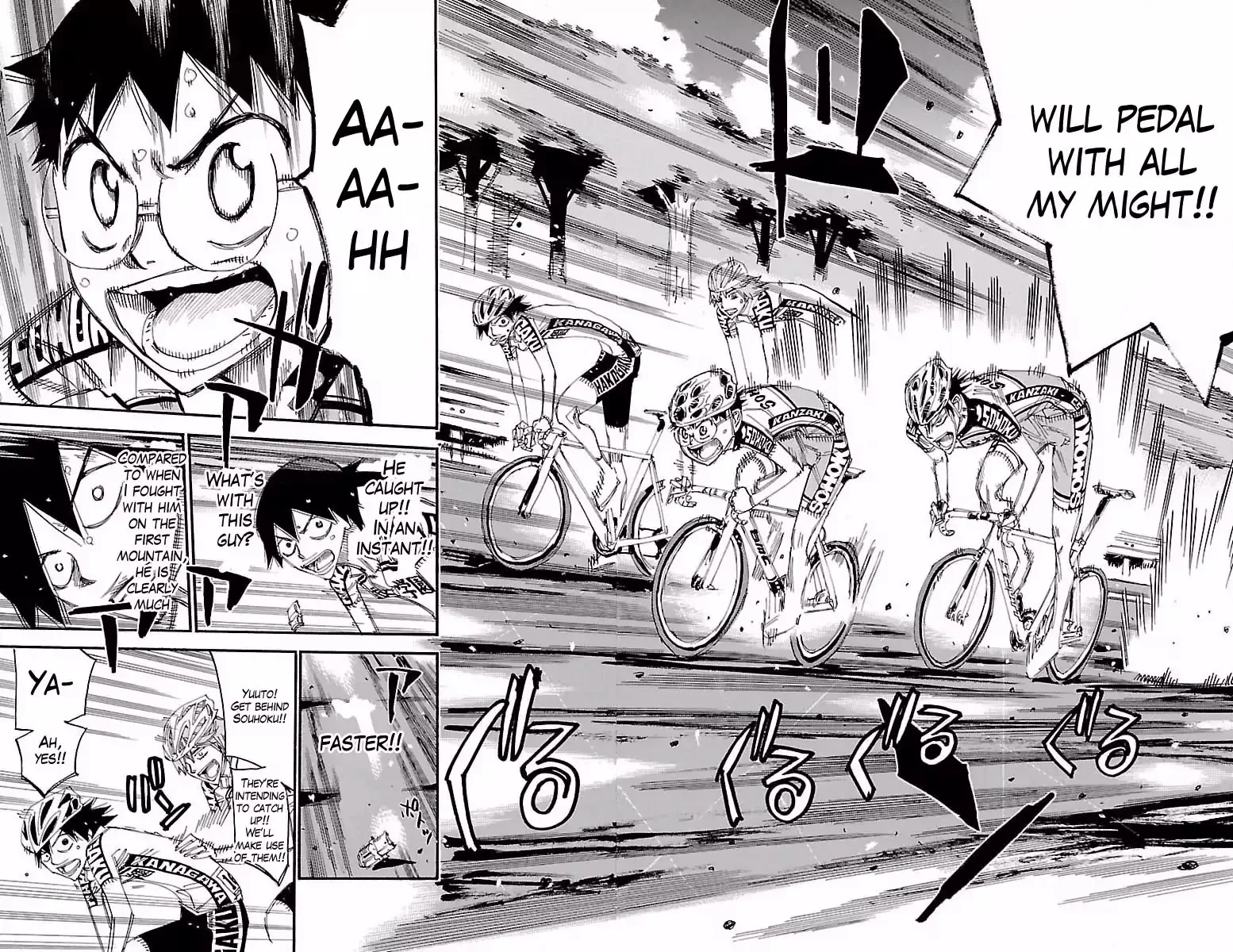 Yowamushi Pedal Chapter 399 page 15