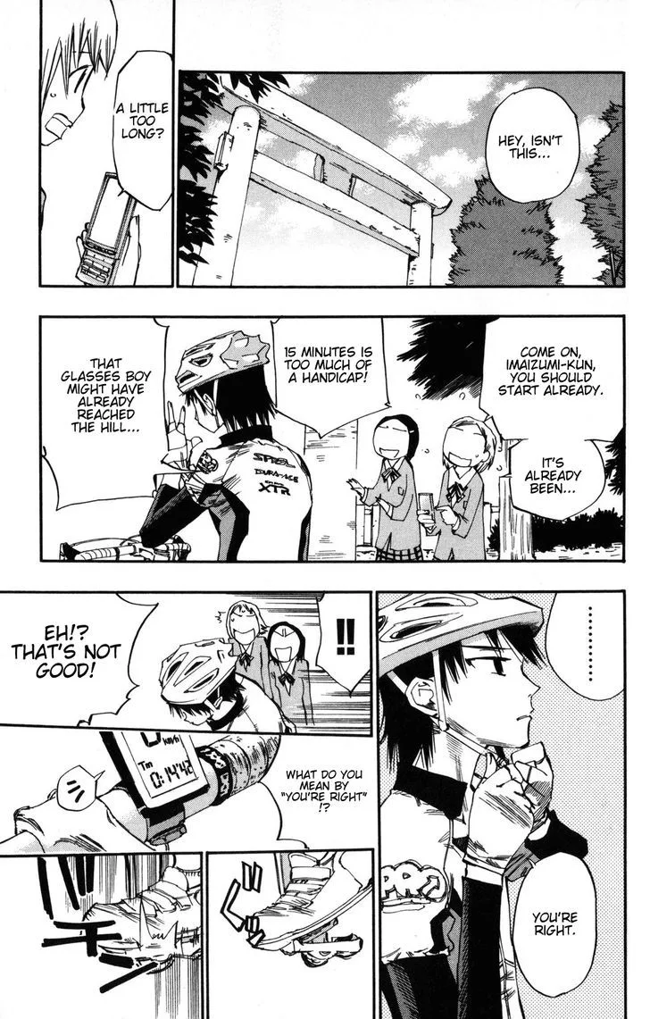 Yowamushi Pedal Chapter 4 page 16