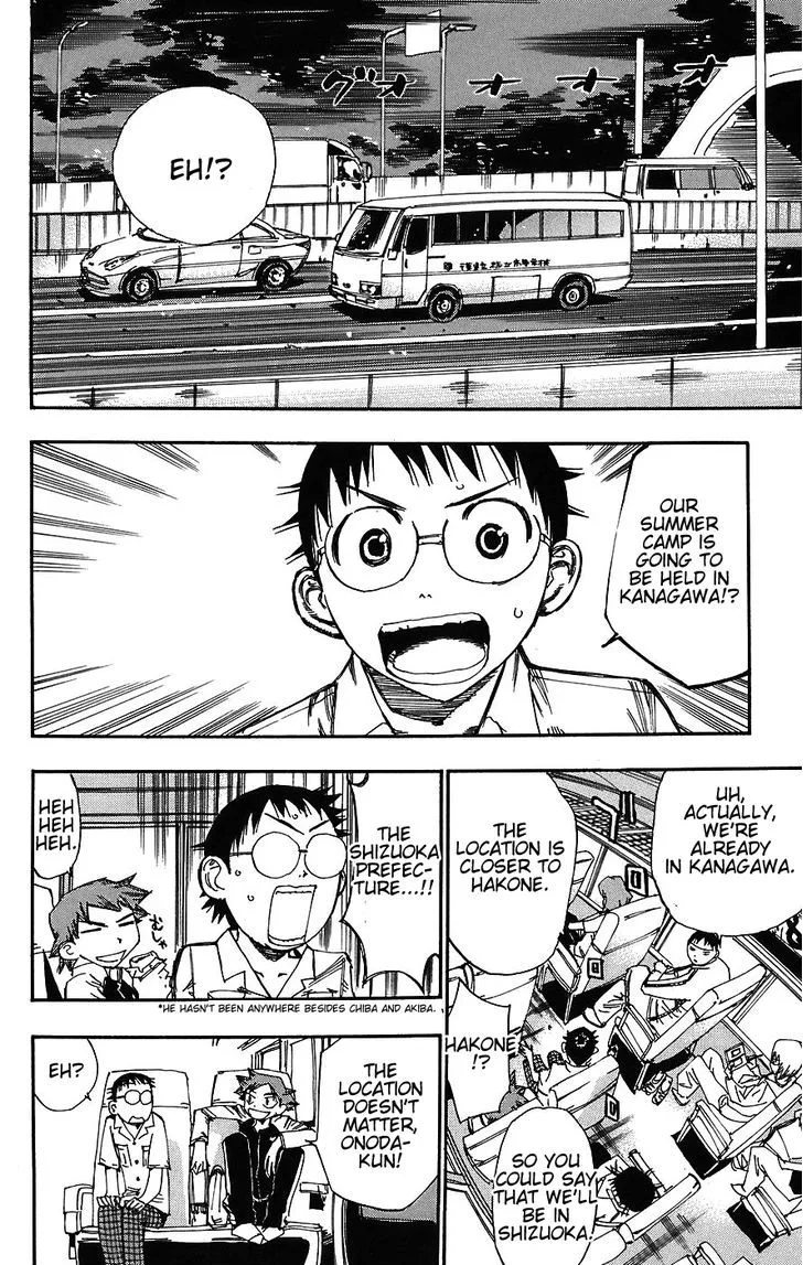 Yowamushi Pedal Chapter 40 page 3
