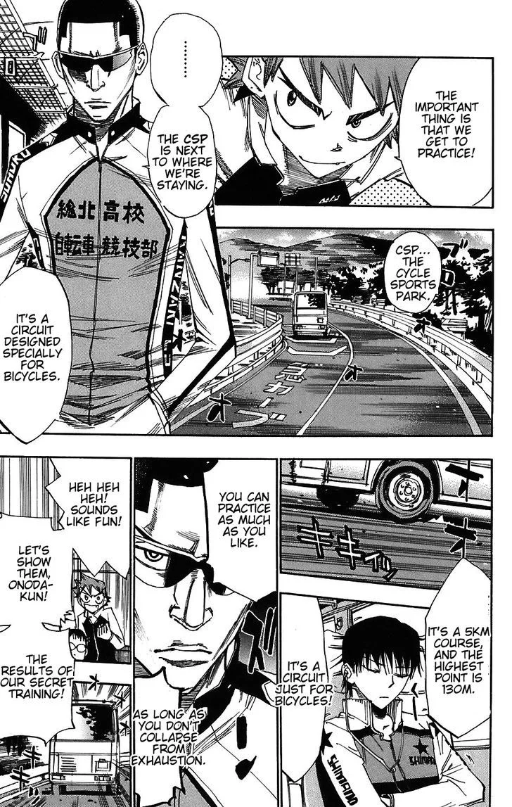 Yowamushi Pedal Chapter 40 page 4