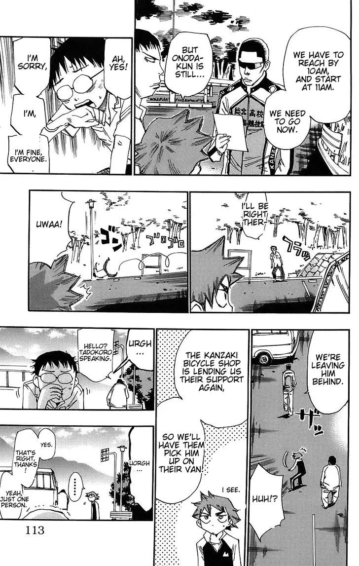 Yowamushi Pedal Chapter 40 page 6