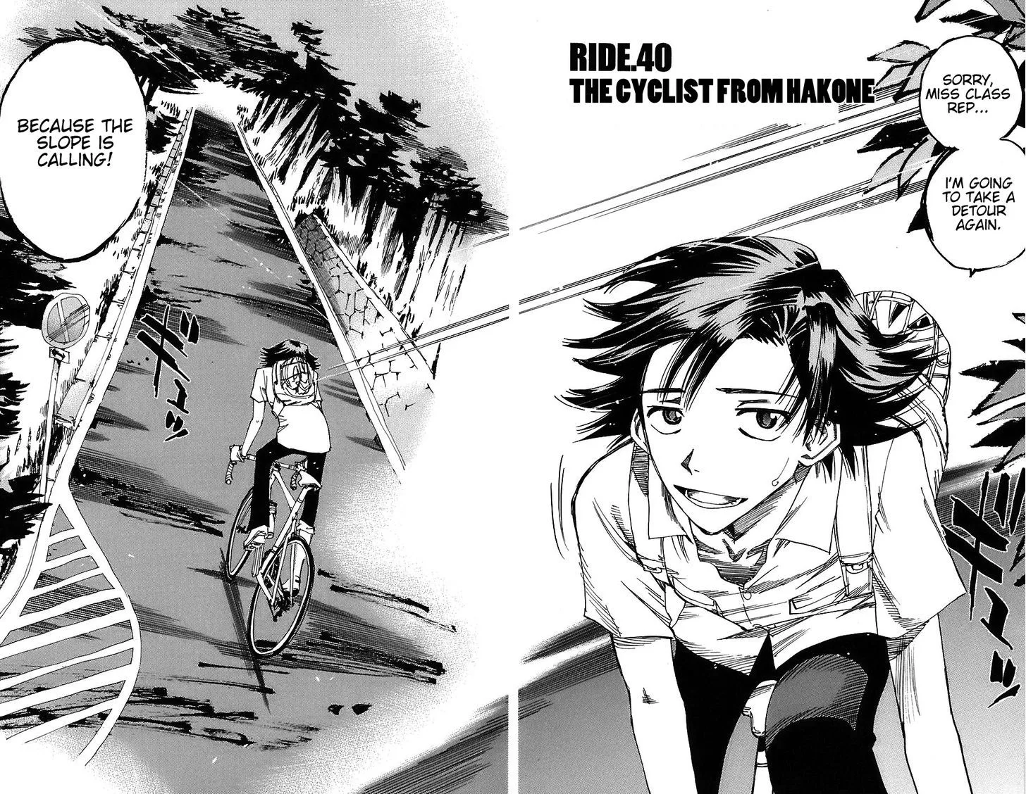 Yowamushi Pedal Chapter 40 page 2
