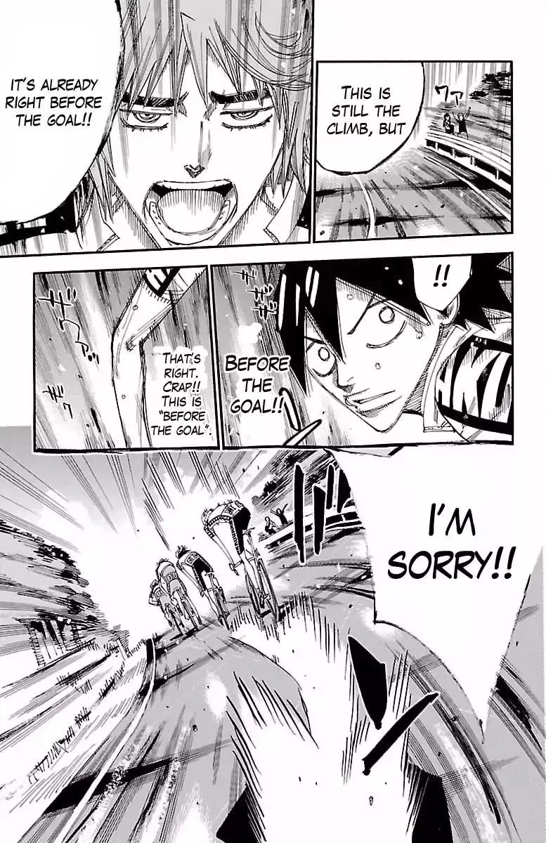Yowamushi Pedal Chapter 400 page 13