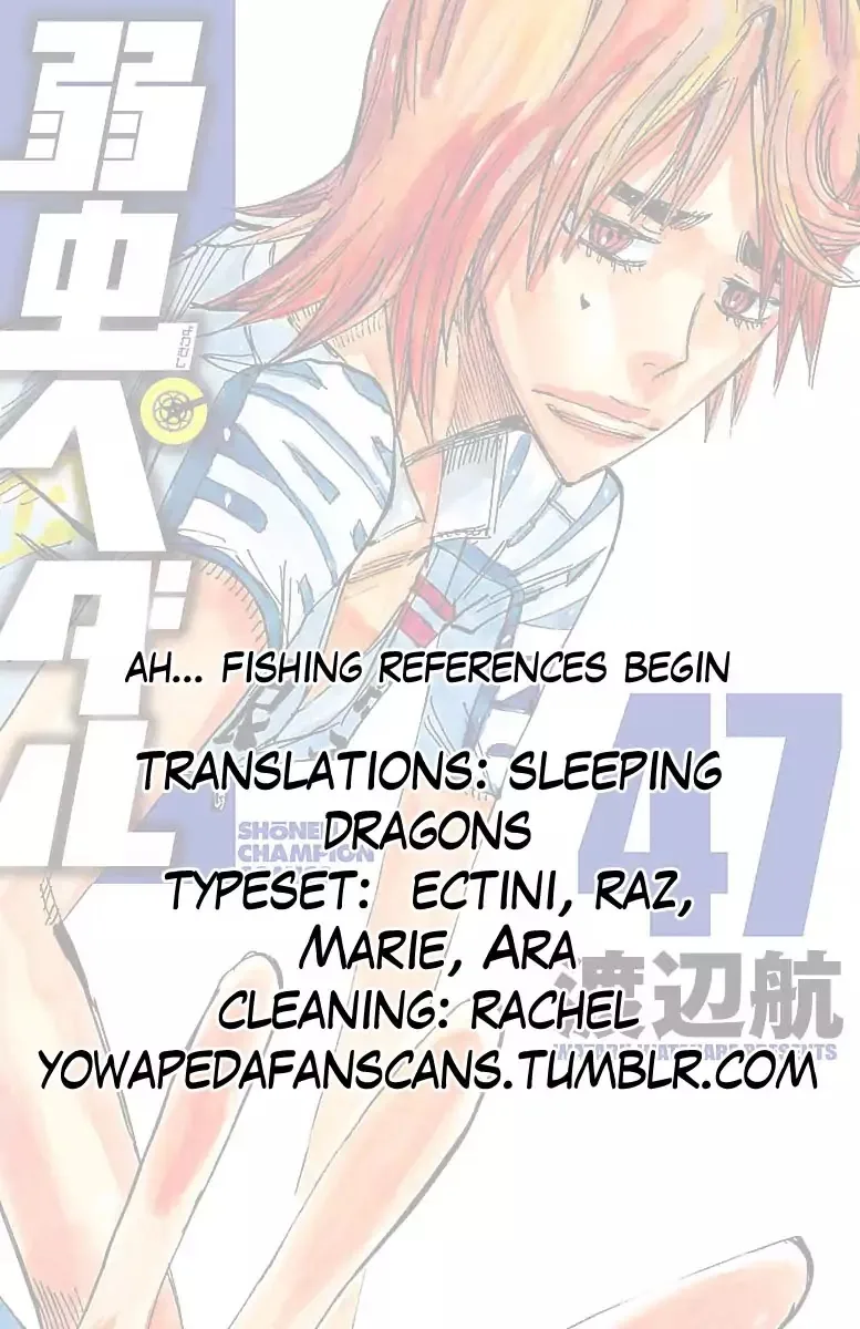 Yowamushi Pedal Chapter 401 page 23