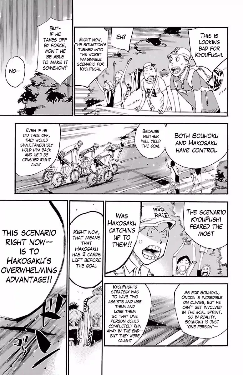 Yowamushi Pedal Chapter 401 page 8