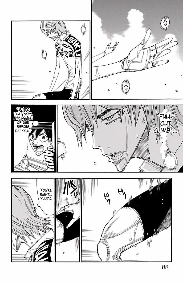Yowamushi Pedal Chapter 402 page 6