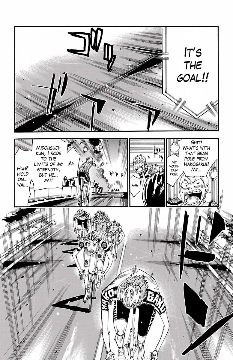Yowamushi Pedal Chapter 402 page 8