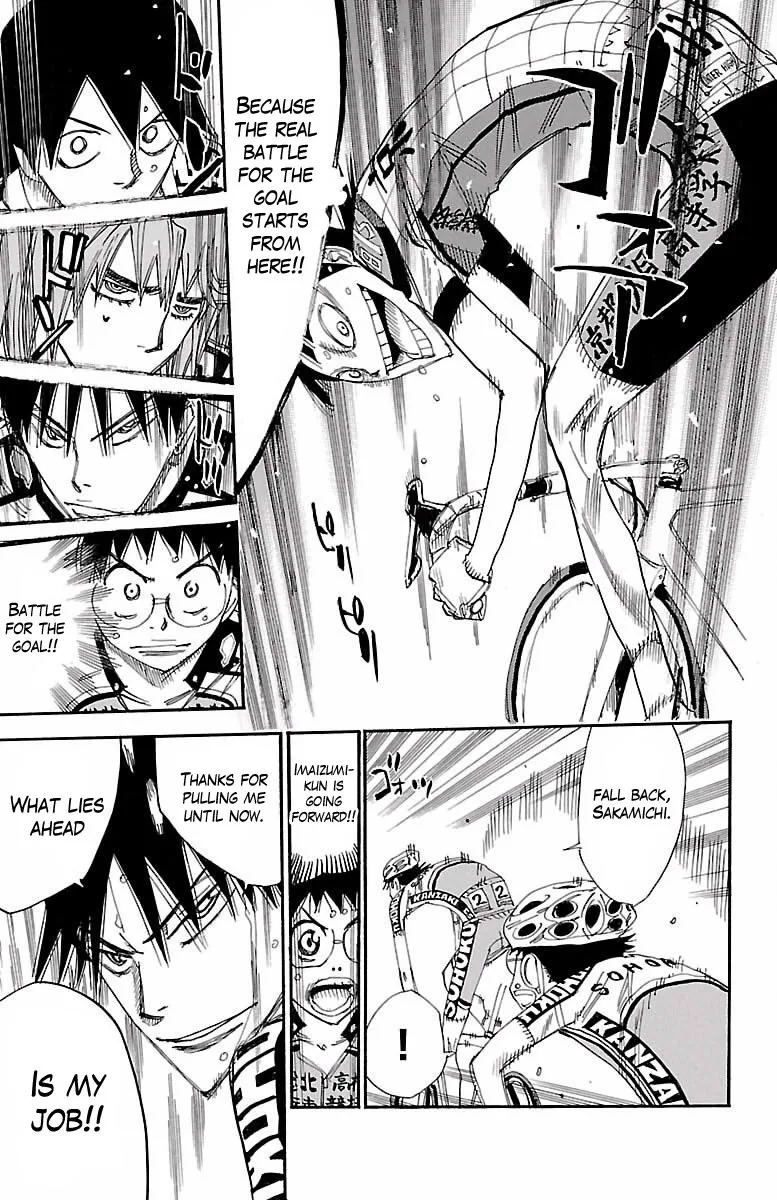 Yowamushi Pedal Chapter 402 page 16