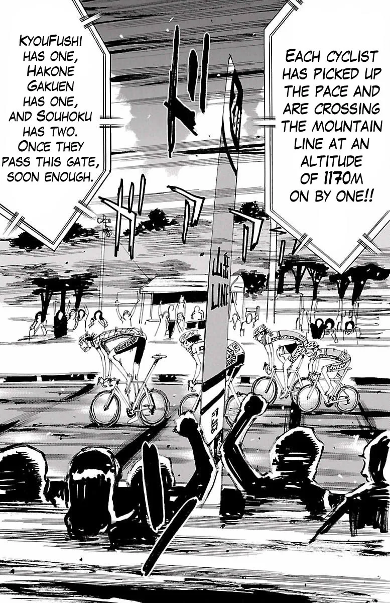 Yowamushi Pedal Chapter 402 page 7
