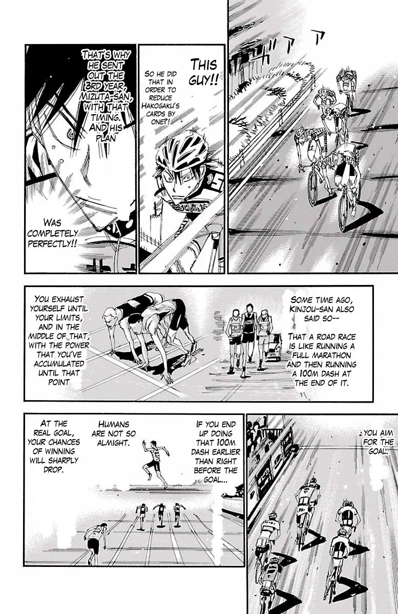 Yowamushi Pedal Chapter 402 page 11