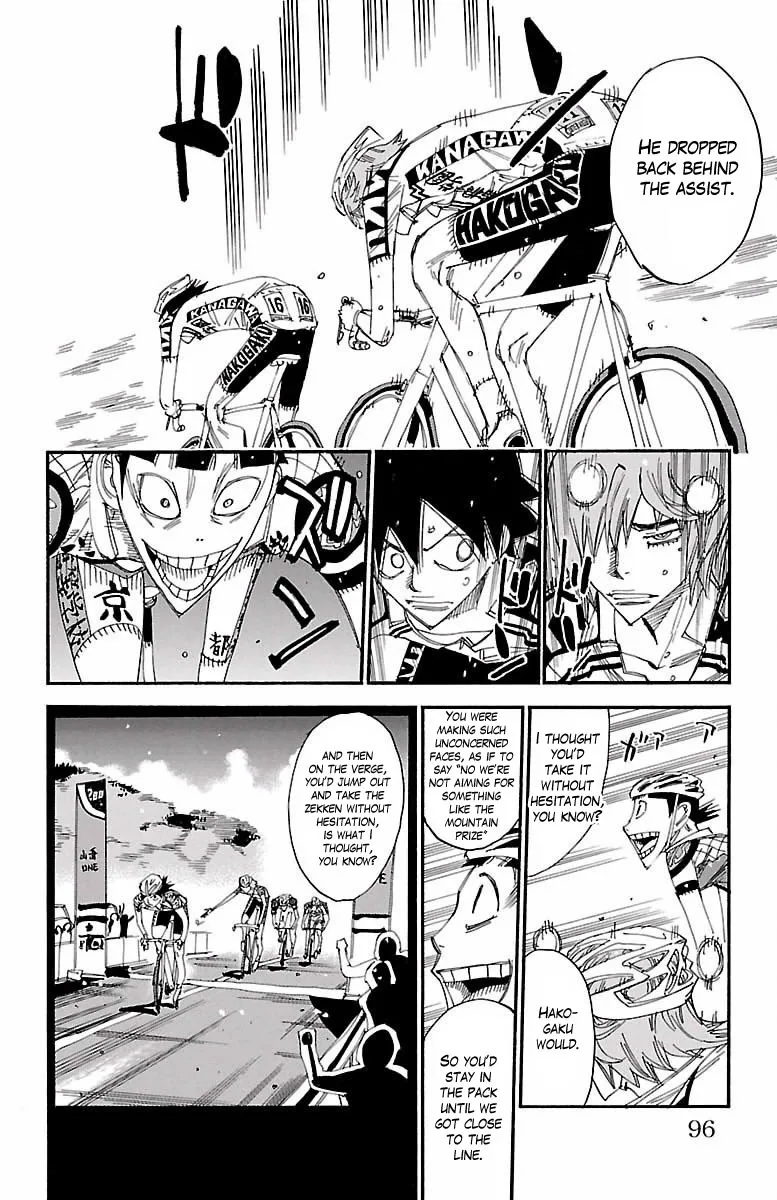 Yowamushi Pedal Chapter 402 page 13