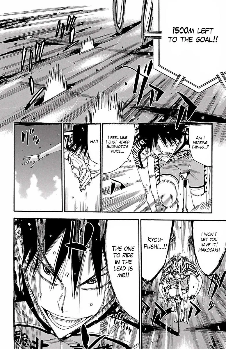 Yowamushi Pedal Chapter 403 page 16