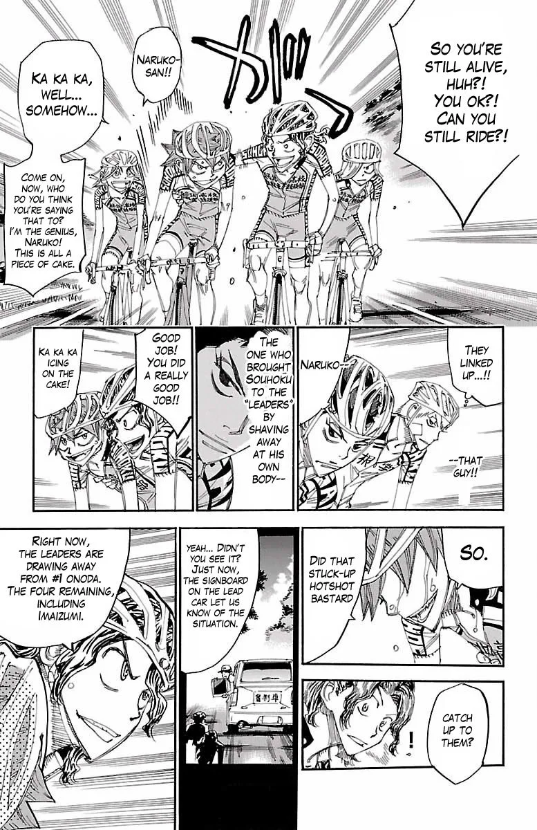 Yowamushi Pedal Chapter 403 page 14