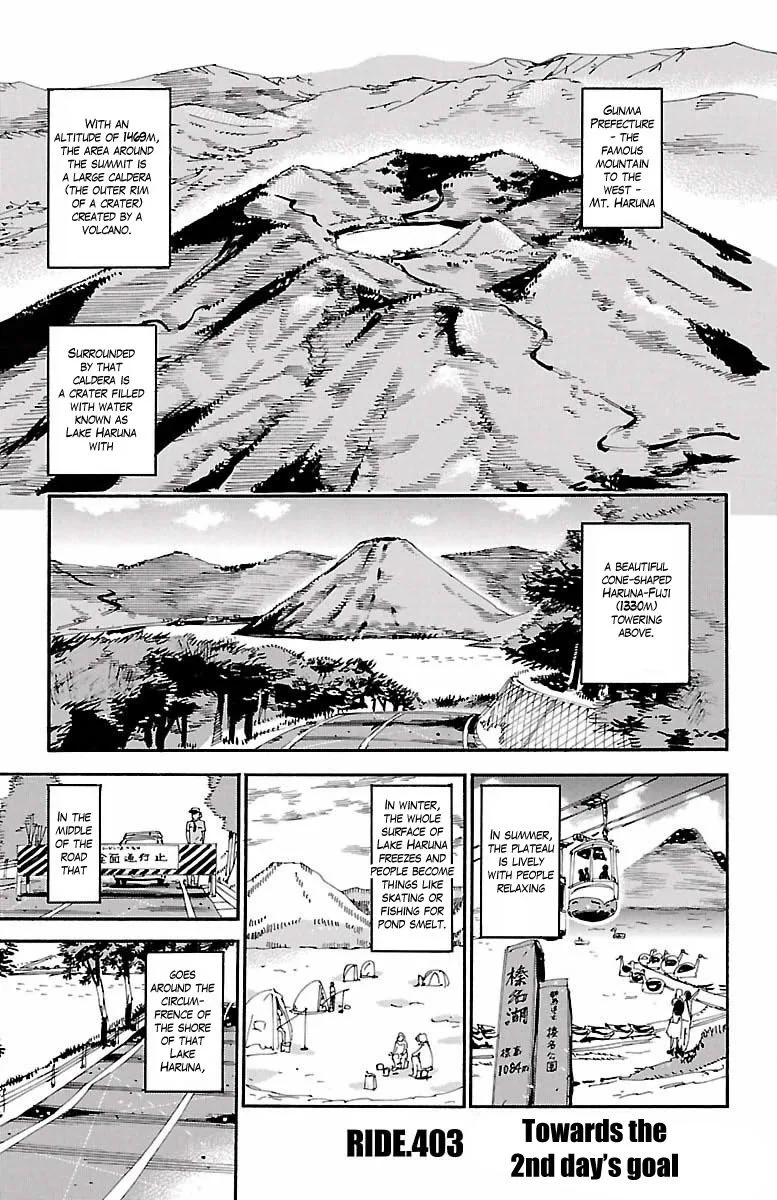 Yowamushi Pedal Chapter 403 page 18
