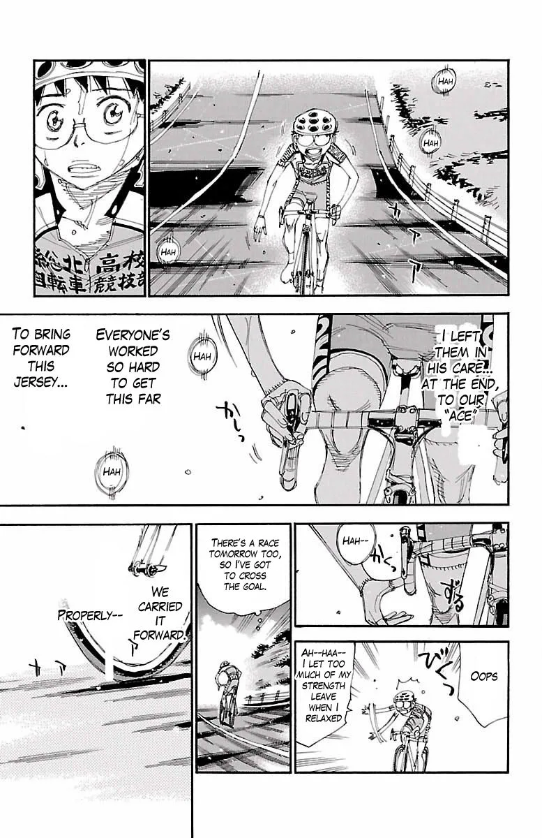 Yowamushi Pedal Chapter 403 page 12