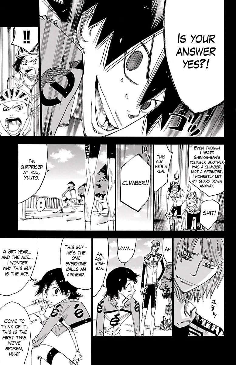 Yowamushi Pedal Chapter 404 page 16