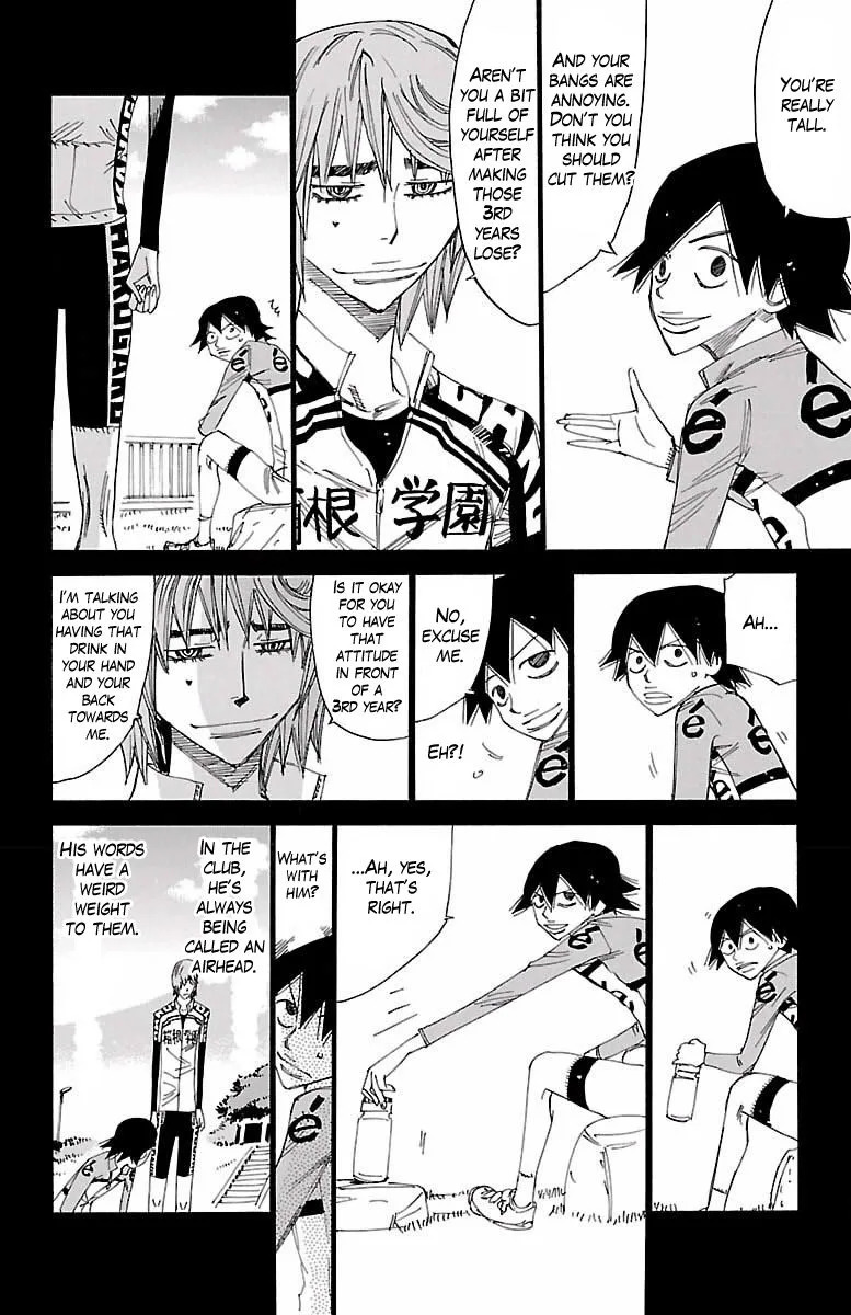 Yowamushi Pedal Chapter 404 page 17