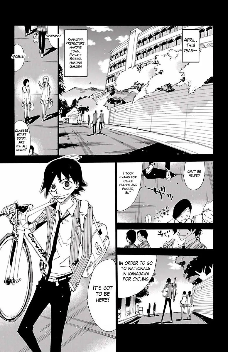 Yowamushi Pedal Chapter 404 page 8