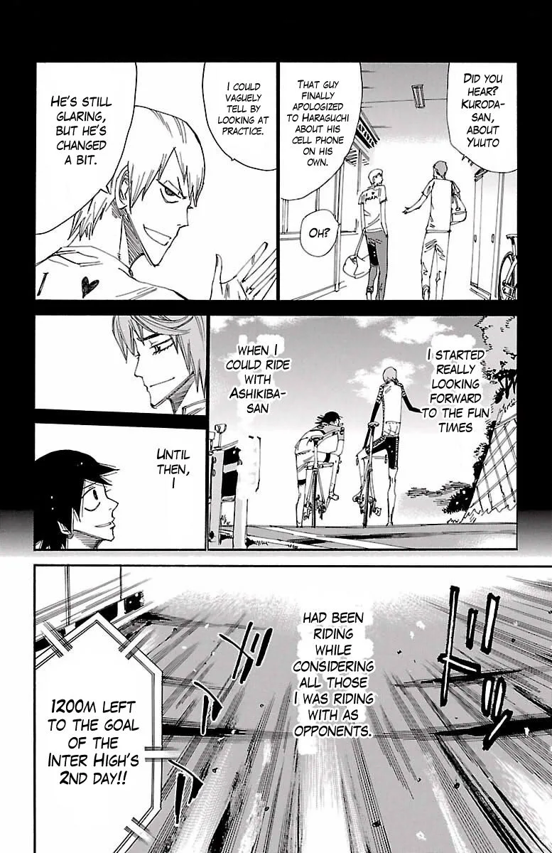Yowamushi Pedal Chapter 405 page 21