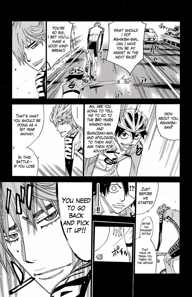 Yowamushi Pedal Chapter 405 page 8