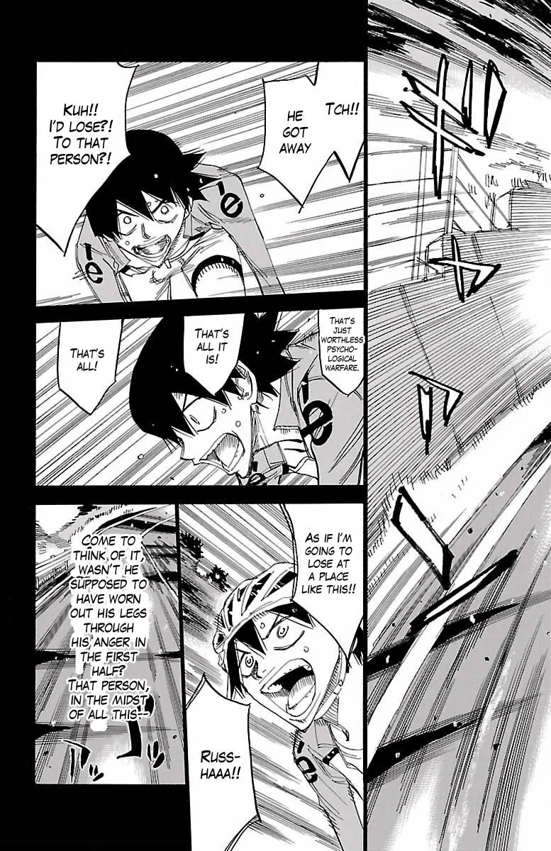 Yowamushi Pedal Chapter 405 page 17