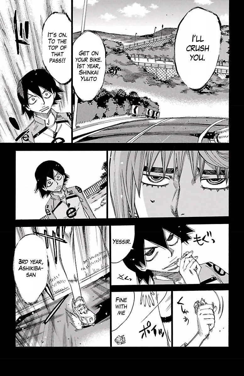 Yowamushi Pedal Chapter 405 page 3