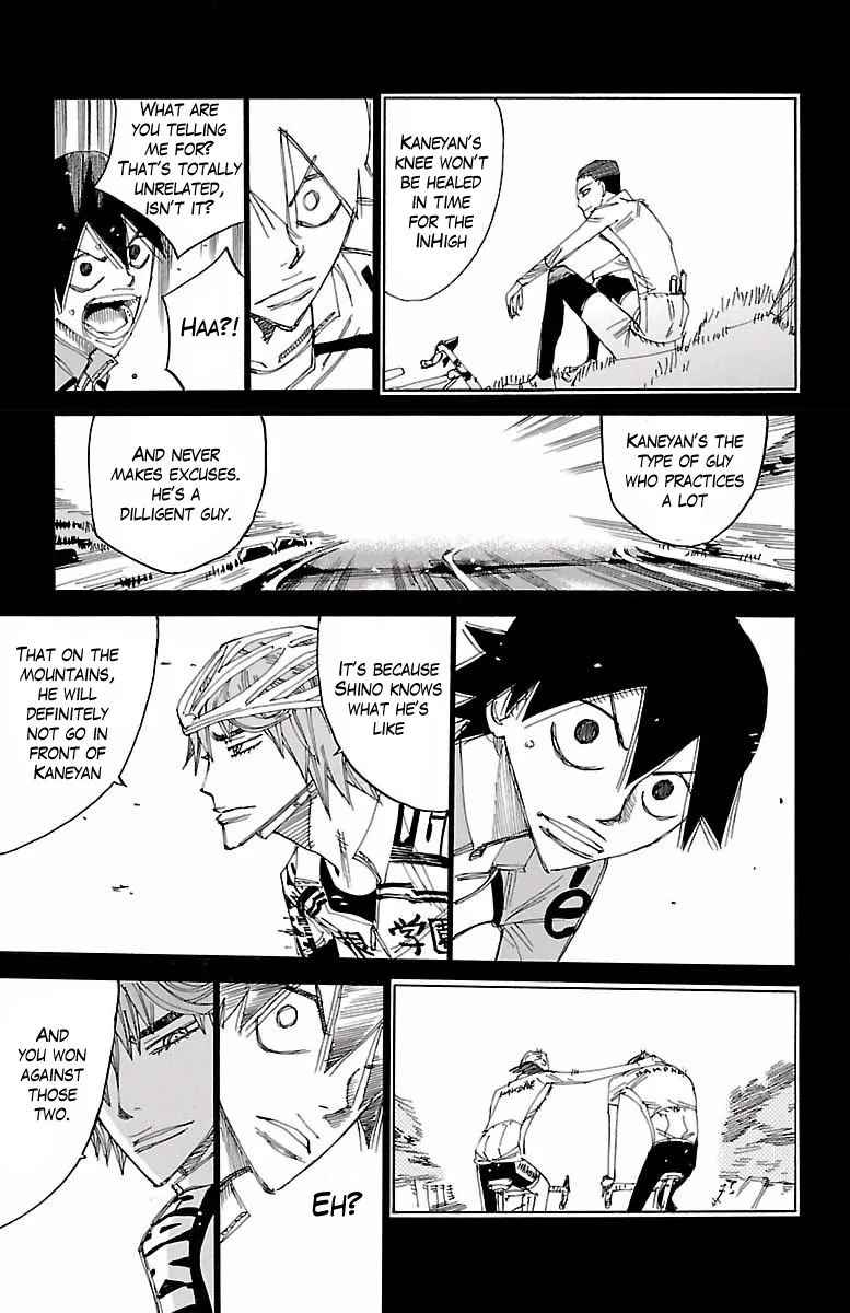 Yowamushi Pedal Chapter 405 page 14