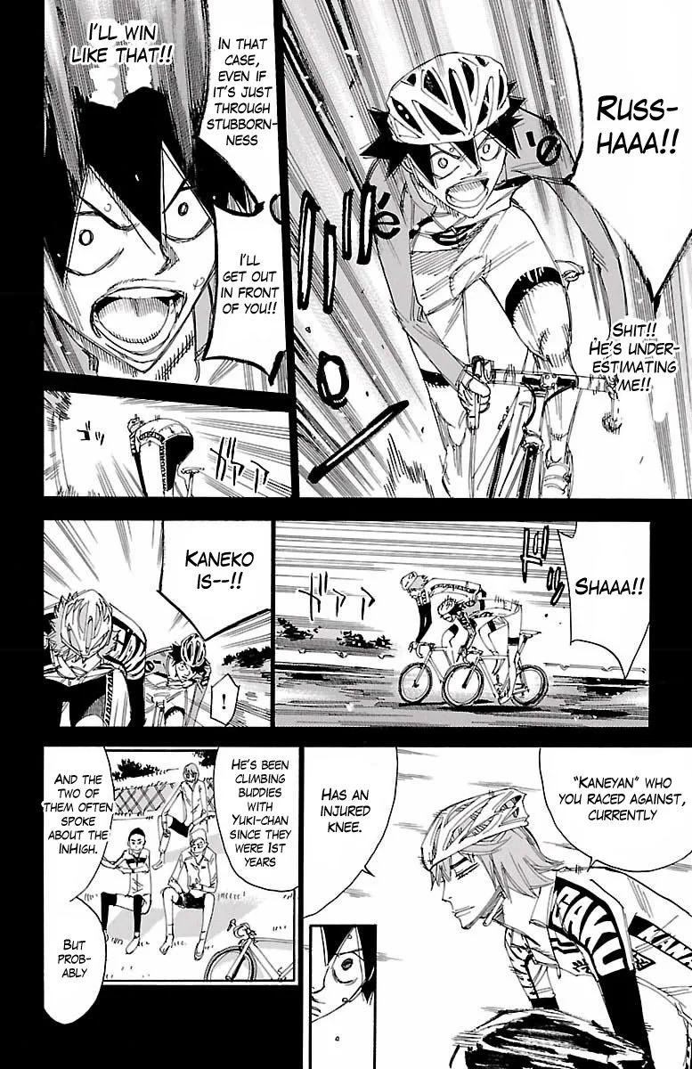 Yowamushi Pedal Chapter 405 page 13