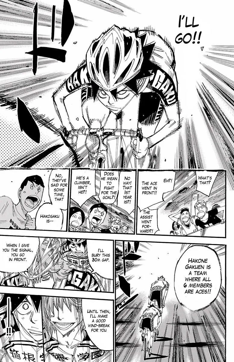 Yowamushi Pedal Chapter 406 page 15