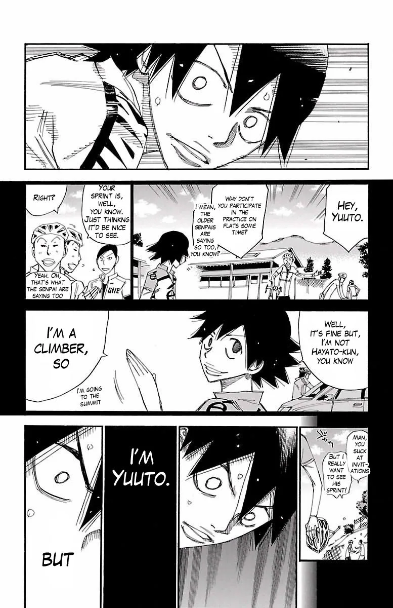 Yowamushi Pedal Chapter 406 page 12