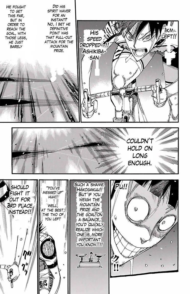 Yowamushi Pedal Chapter 406 page 6