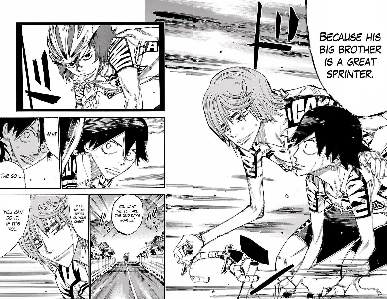 Yowamushi Pedal Chapter 406 page 11