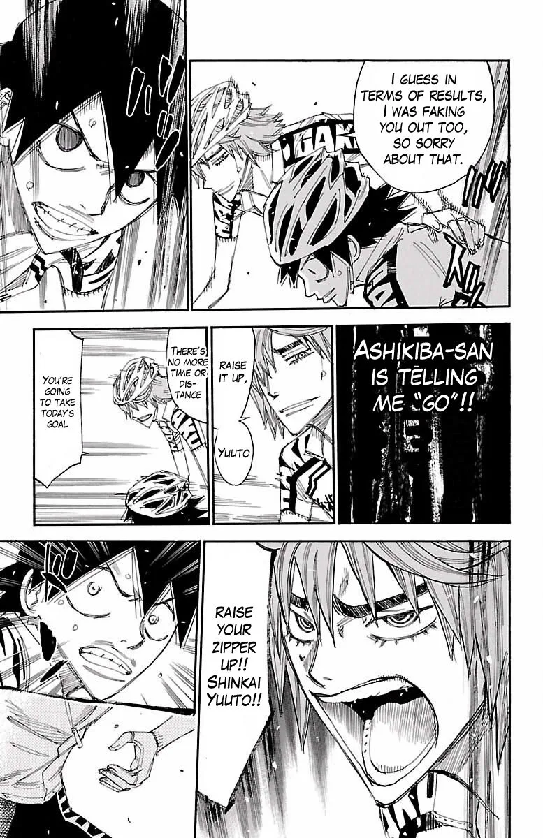 Yowamushi Pedal Chapter 406 page 13