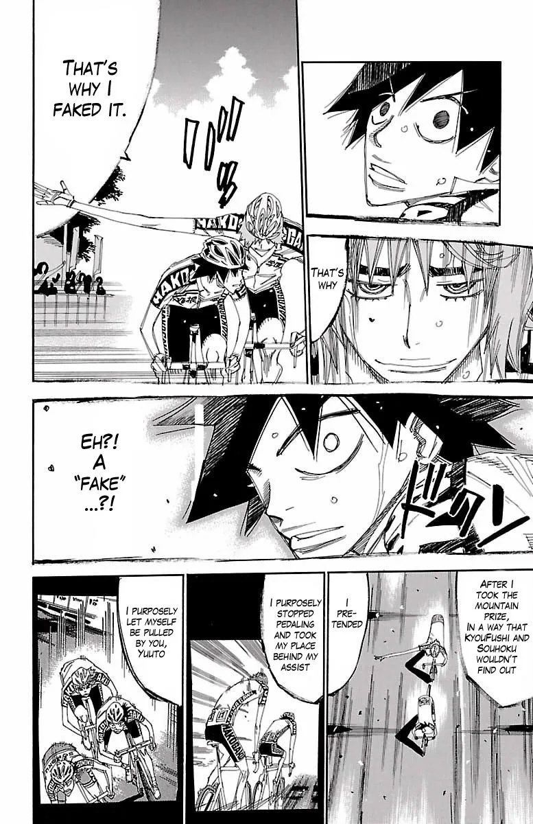 Yowamushi Pedal Chapter 406 page 9