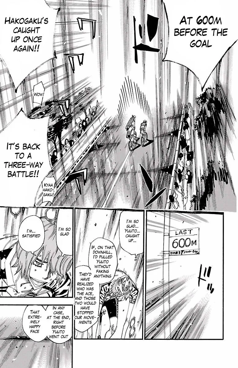 Yowamushi Pedal Chapter 407 page 10