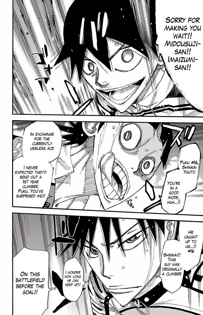 Yowamushi Pedal Chapter 407 page 9