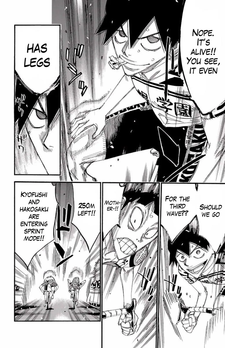 Yowamushi Pedal Chapter 408 page 15