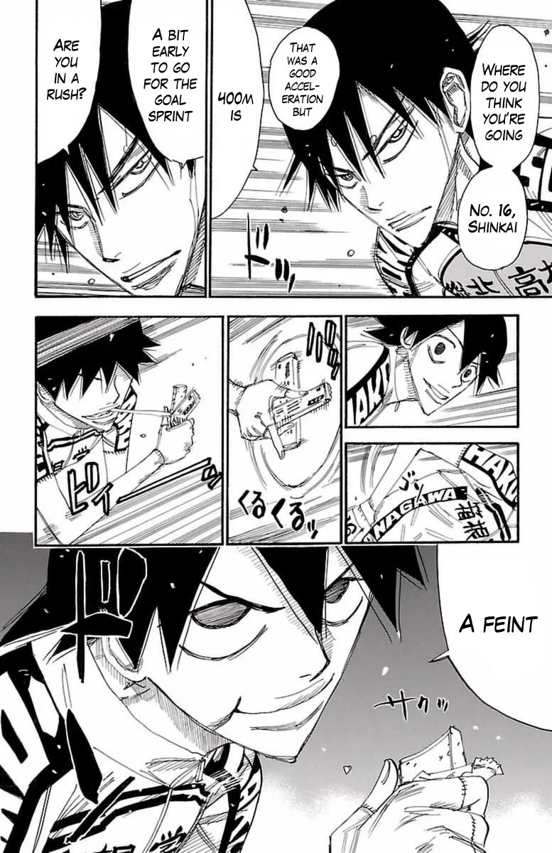 Yowamushi Pedal Chapter 408 page 8