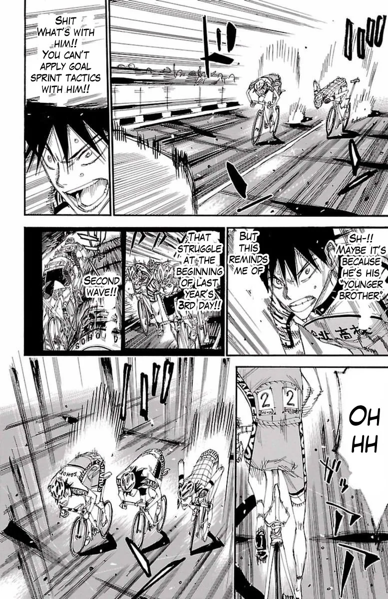 Yowamushi Pedal Chapter 408 page 11