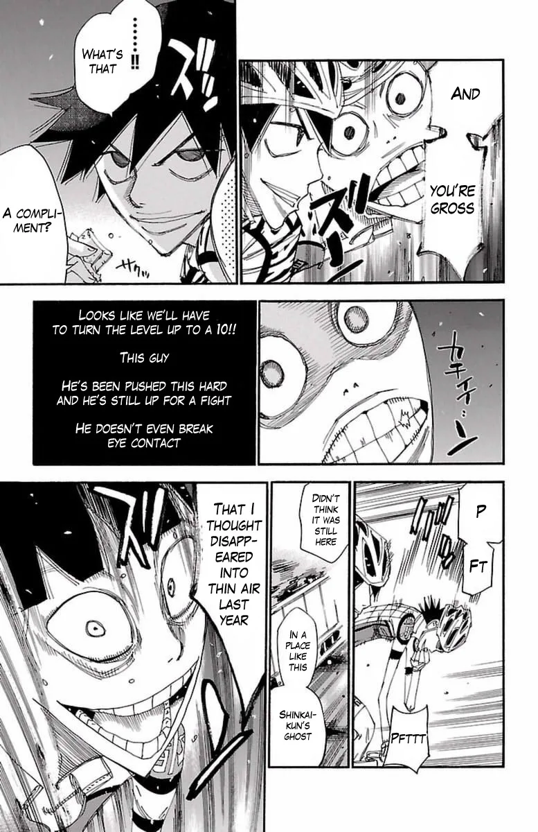 Yowamushi Pedal Chapter 408 page 14